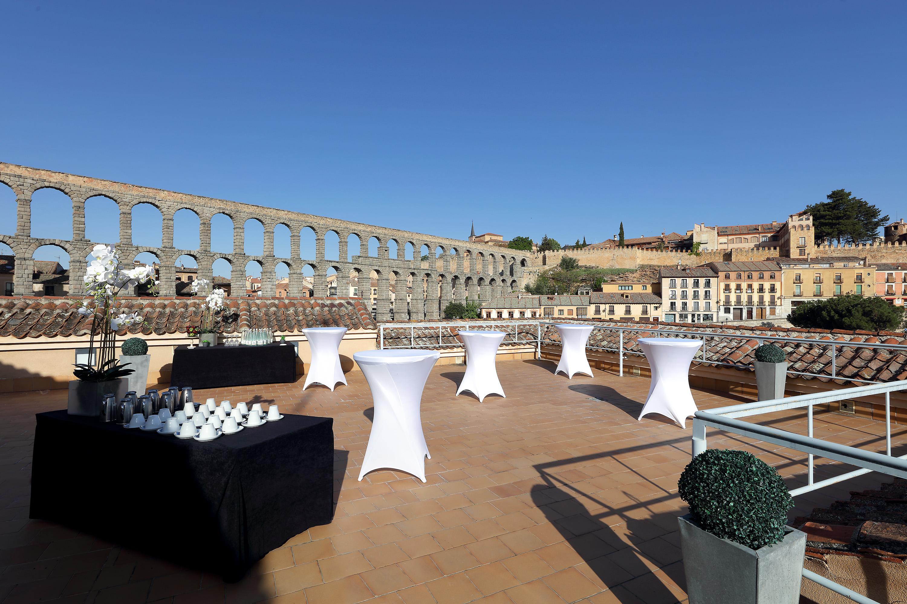 Eurostars Plaza Acueducto Hotel Segovia Exterior photo